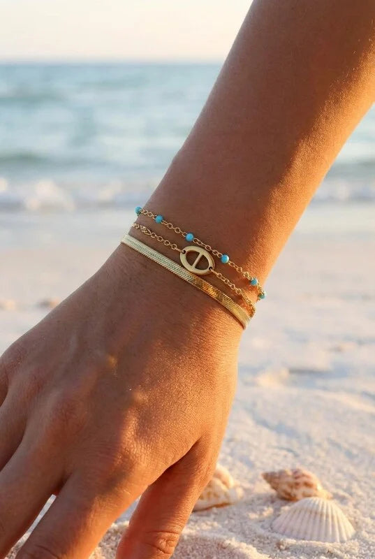 Bracelets en acier inoxydable