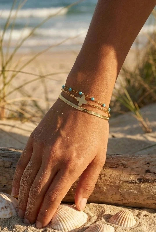 Bracelets en acier inoxydable