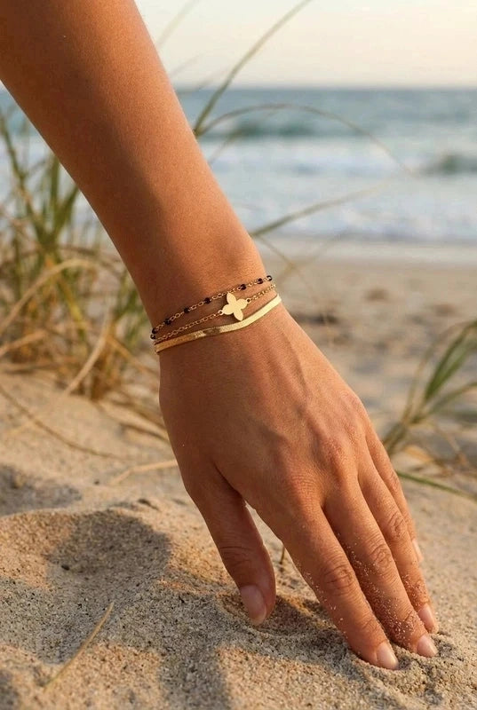 Bracelets en acier inoxydable