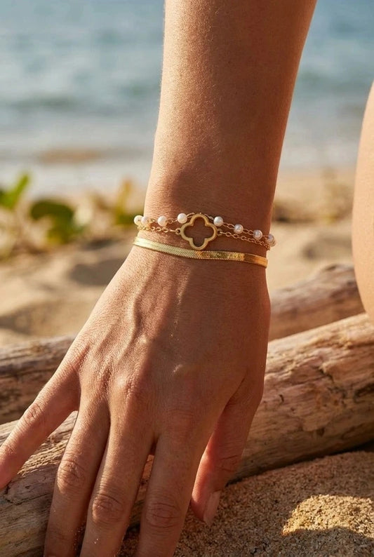 Bracelets en acier inoxydable