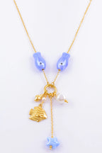 Collier - Acier Inoxydable - BLEU MARINE