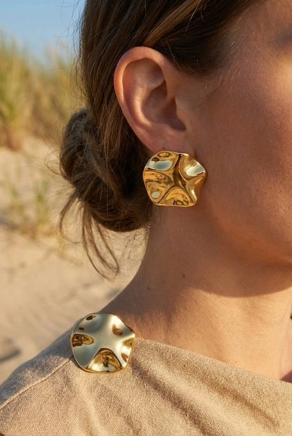 Boucles d’oreilles en acier inoxydable