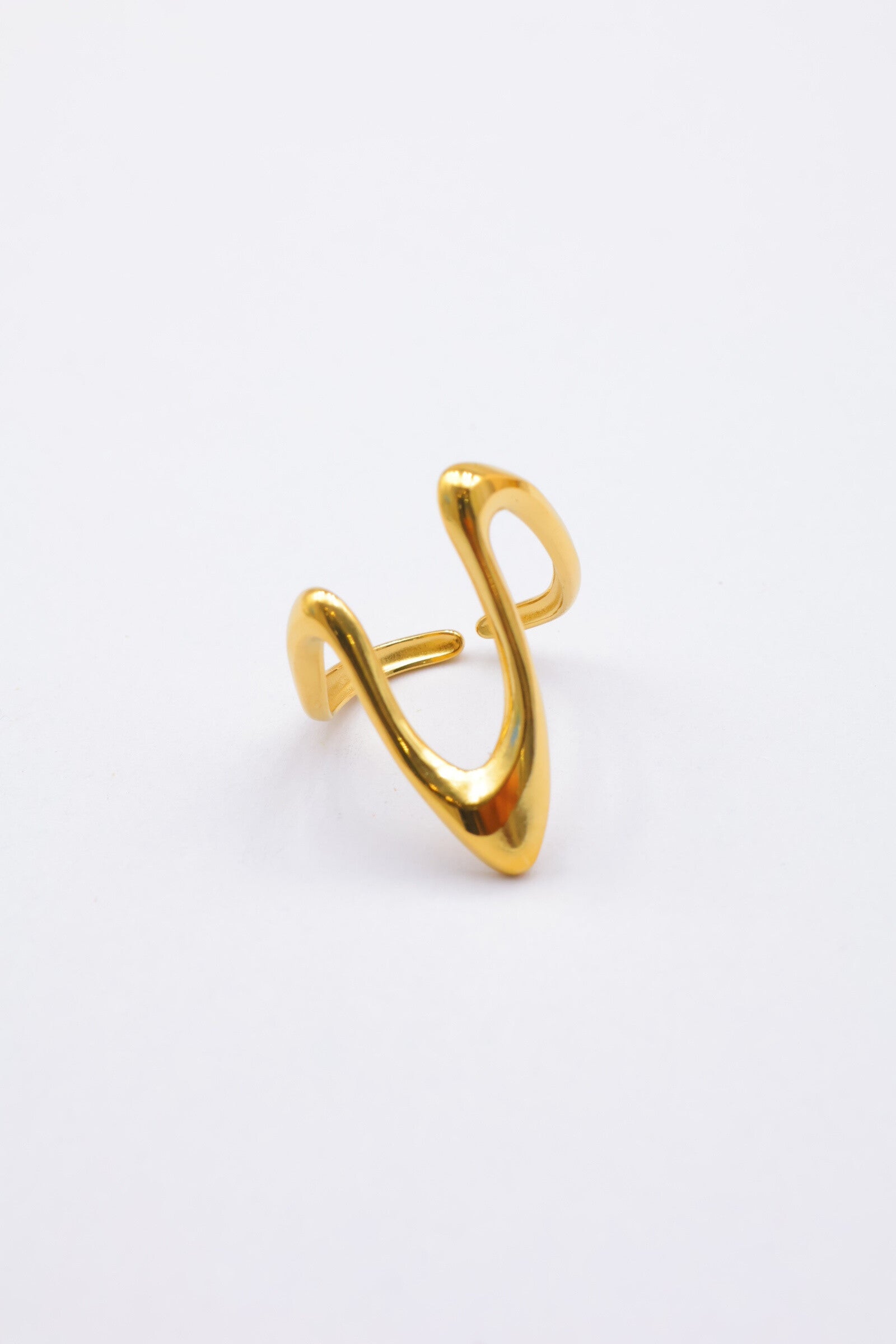 Bague - Acier inoxydable - Ajustable - DORÉ