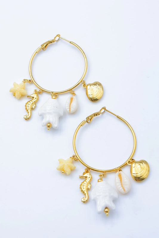 Boucles d’oreilles en acier inoxydable