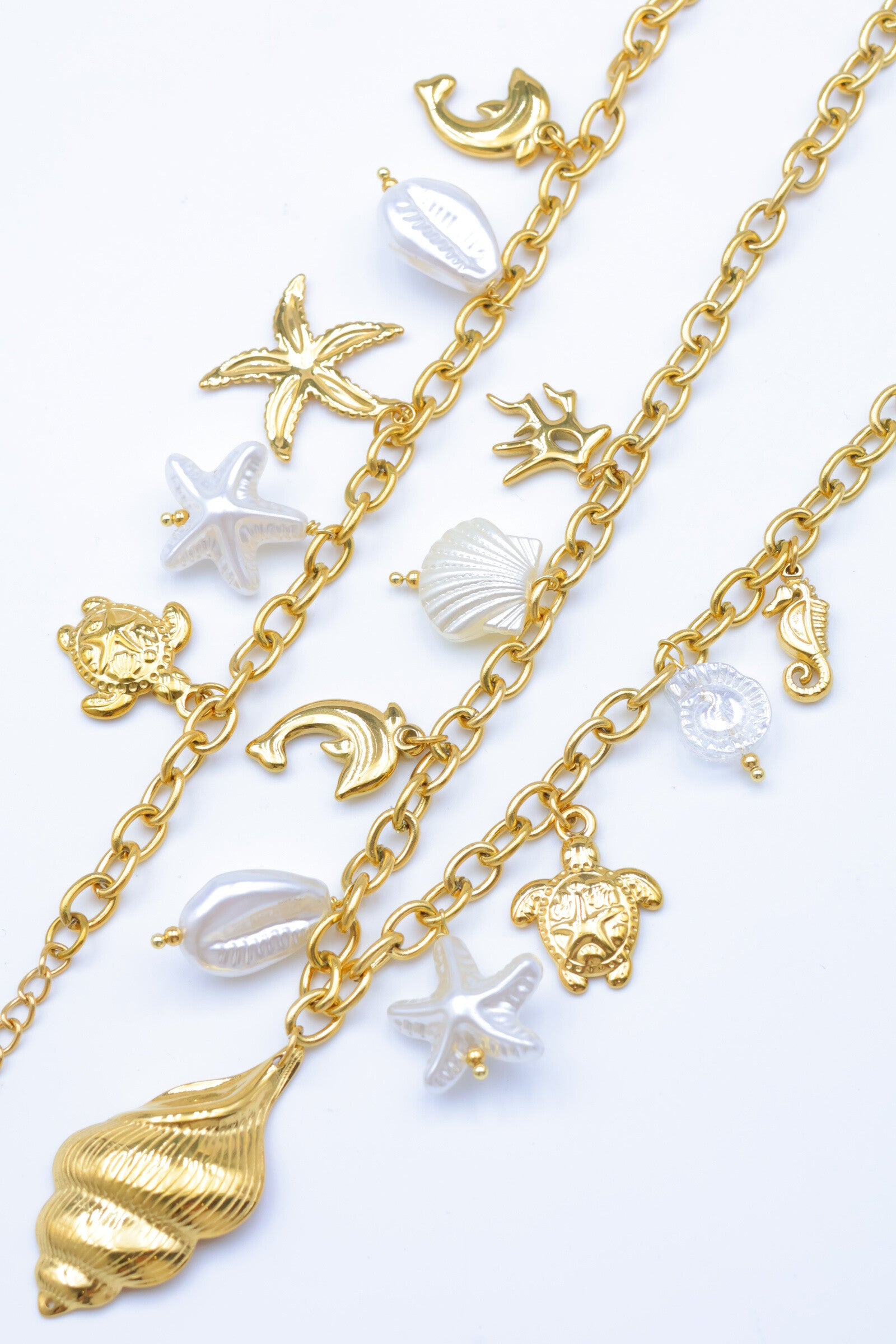 Parure de bijoux en acier inoxydable - DORÉ