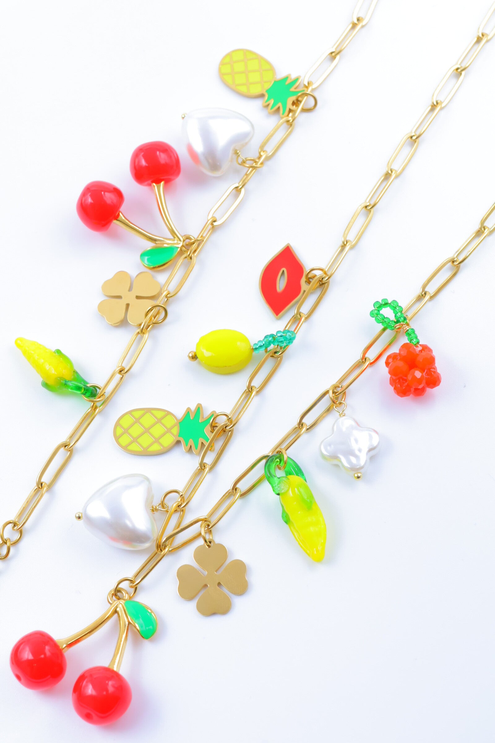 Parure de bijoux en acier inoxydable - DORÉ