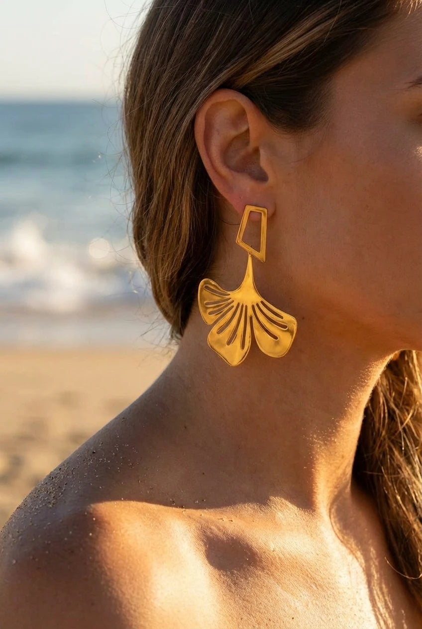 Boucles d’oreilles en acier inoxydable
