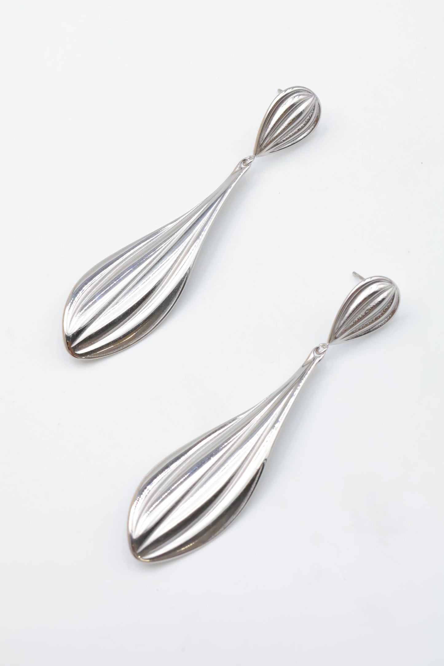 Boucles d’oreilles en acier inoxydable