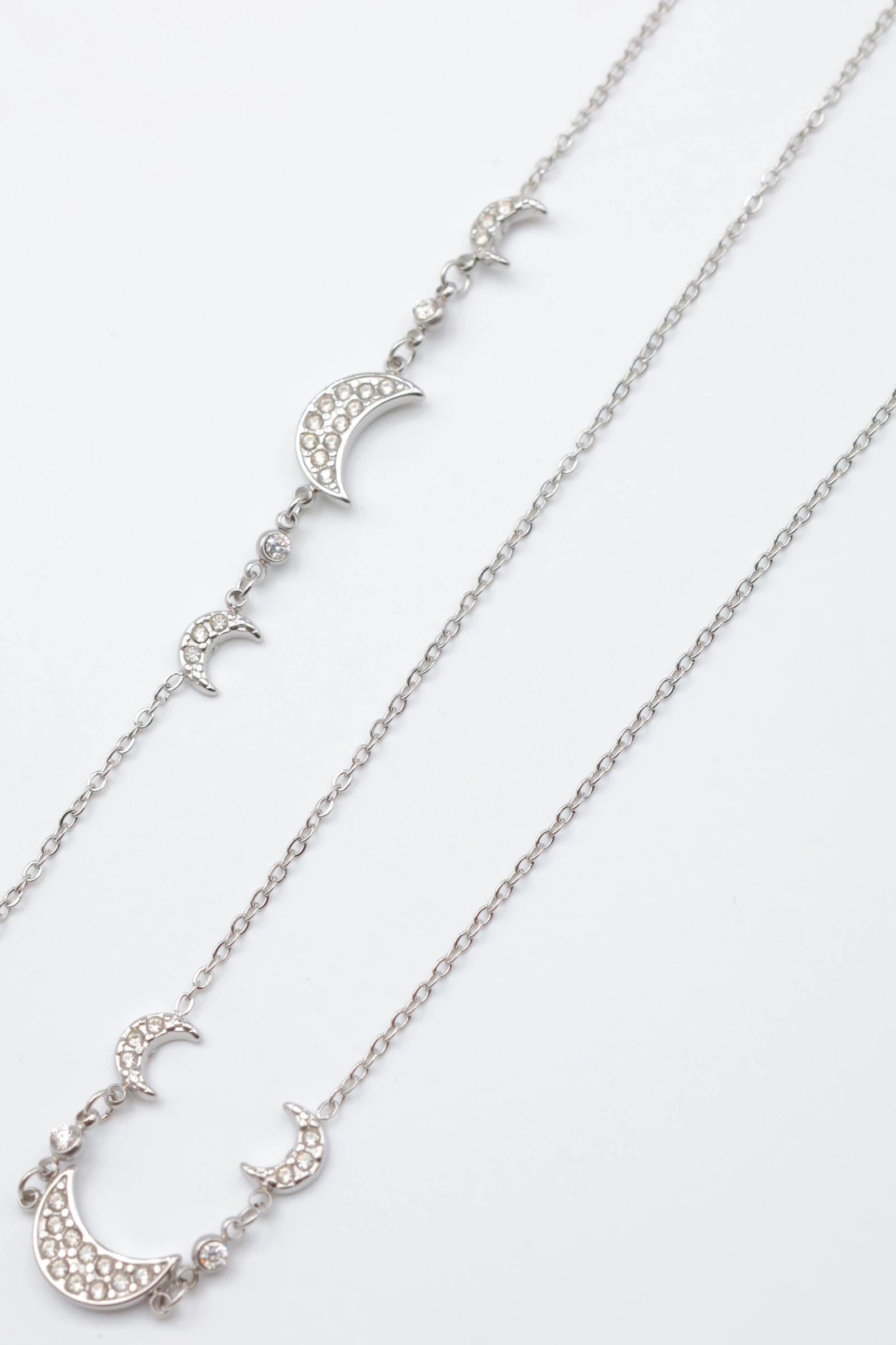 Parure de bijoux en acier inoxydable - ARGENT