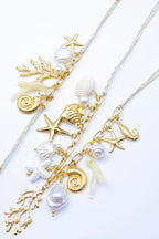 Parure de bijoux en acier inoxydable - BLANC