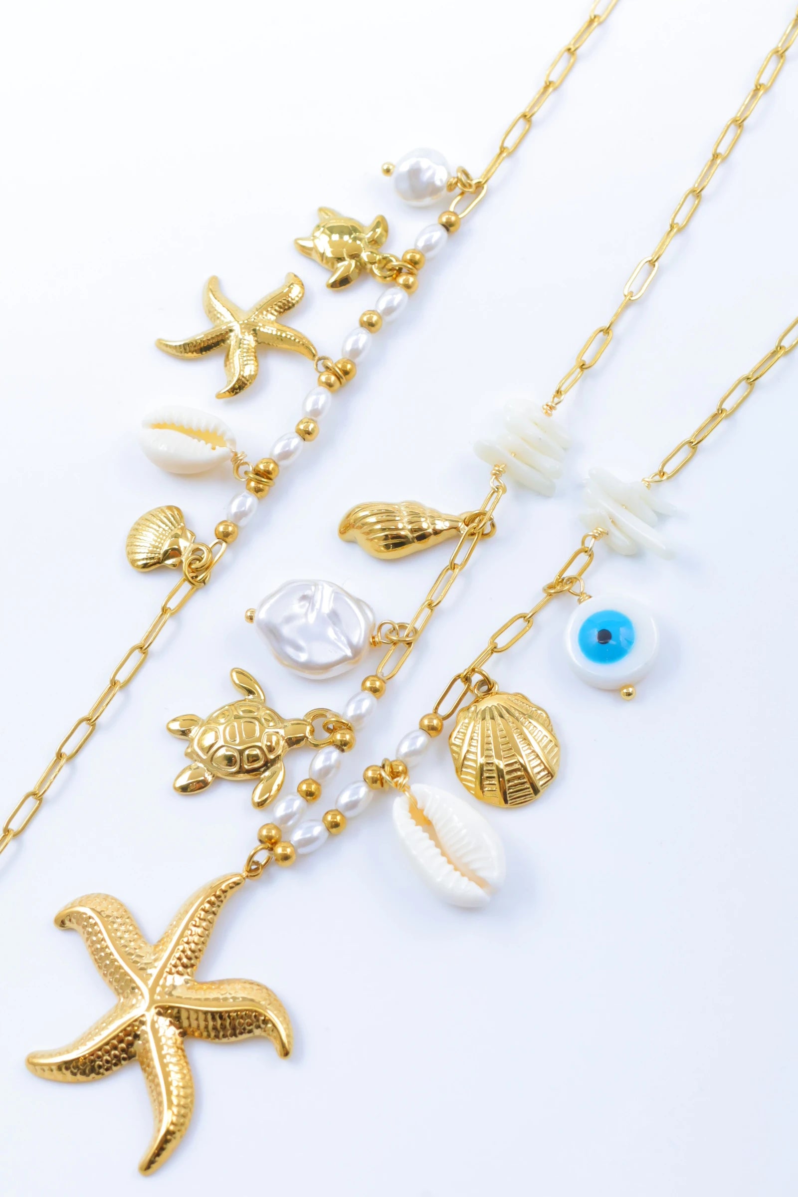 Parure de bijoux en acier inoxydable - DORÉ