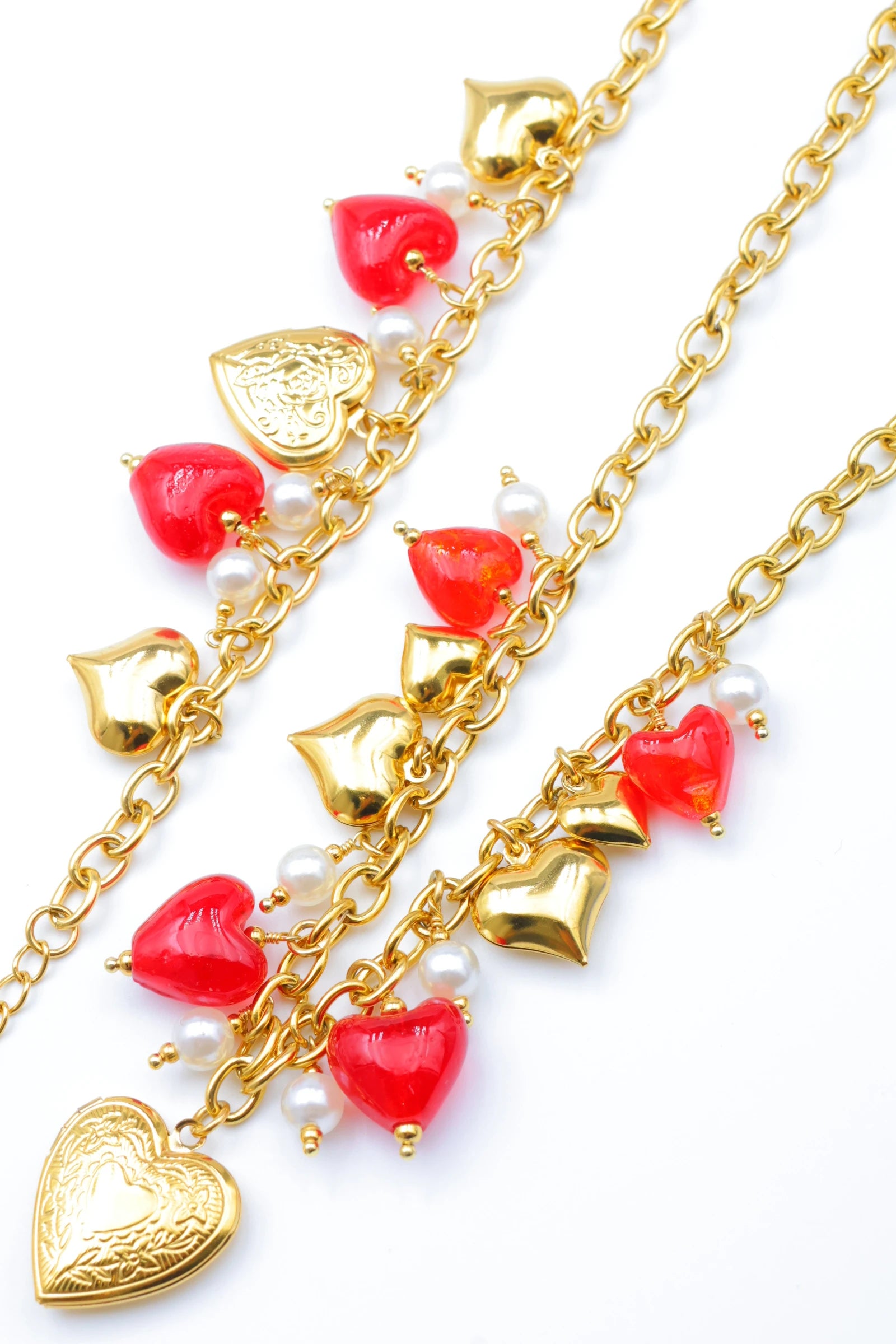 Parure de bijoux en acier inoxydable - DORÉ