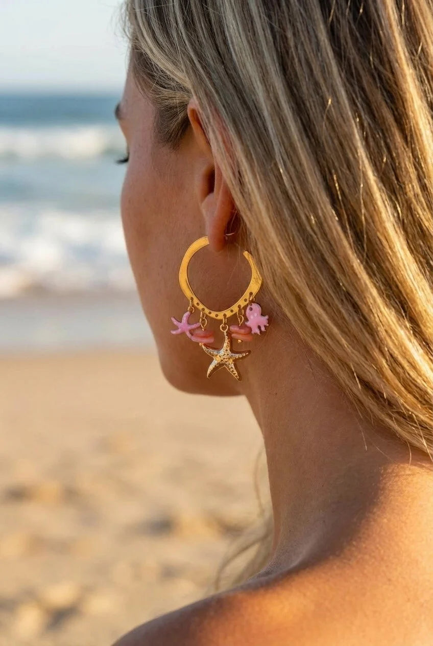 Boucles d’oreilles en acier inoxydable