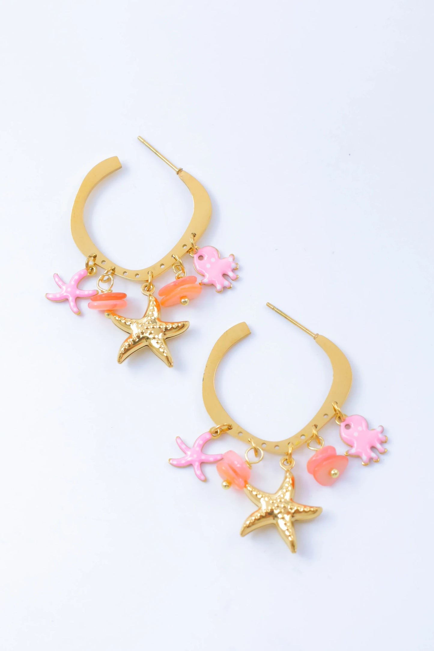 Boucles d’oreilles en acier inoxydable