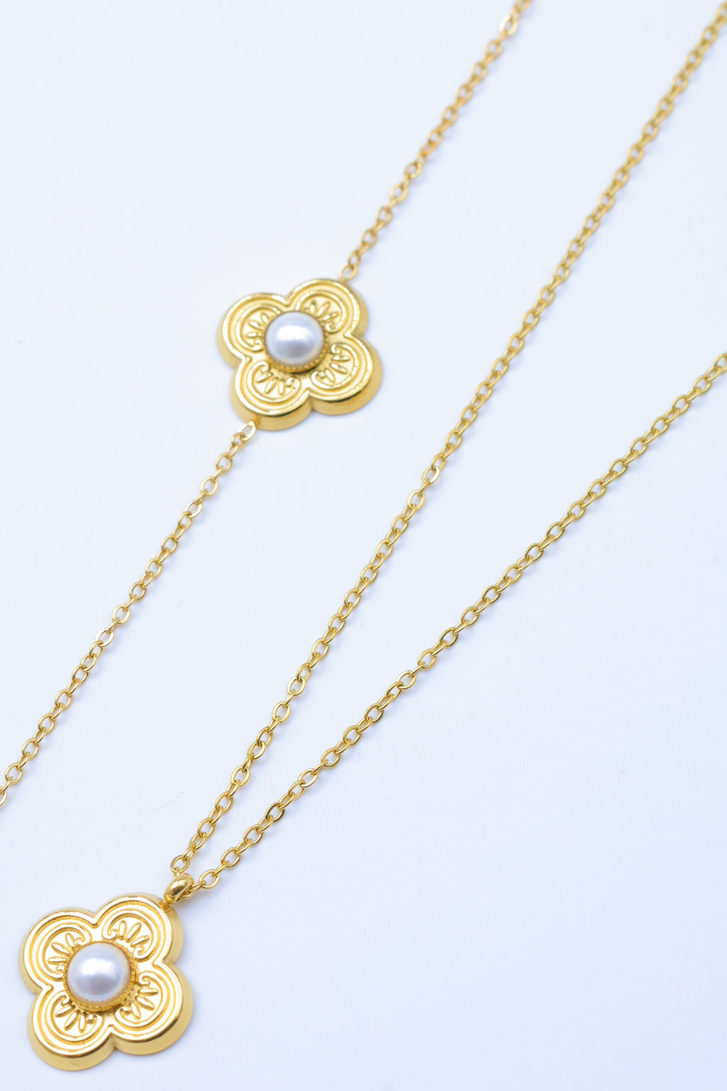 Parure de bijoux en acier inoxydable - DORÉ
