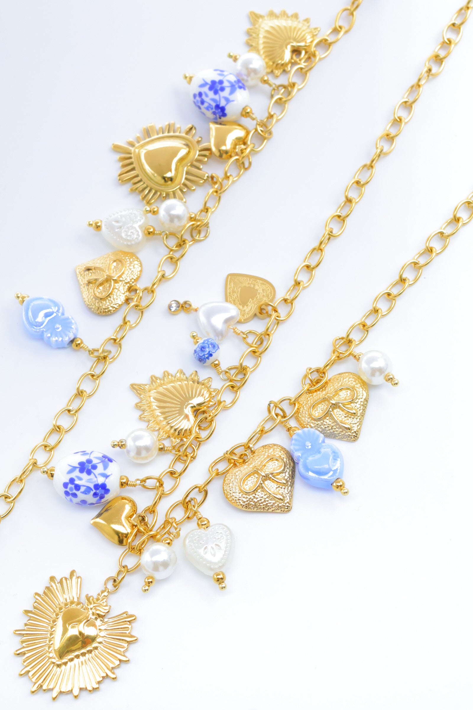 Parure de bijoux en acier inoxydable - DORÉ
