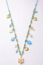 Collier en acier inoxydable - BLEU