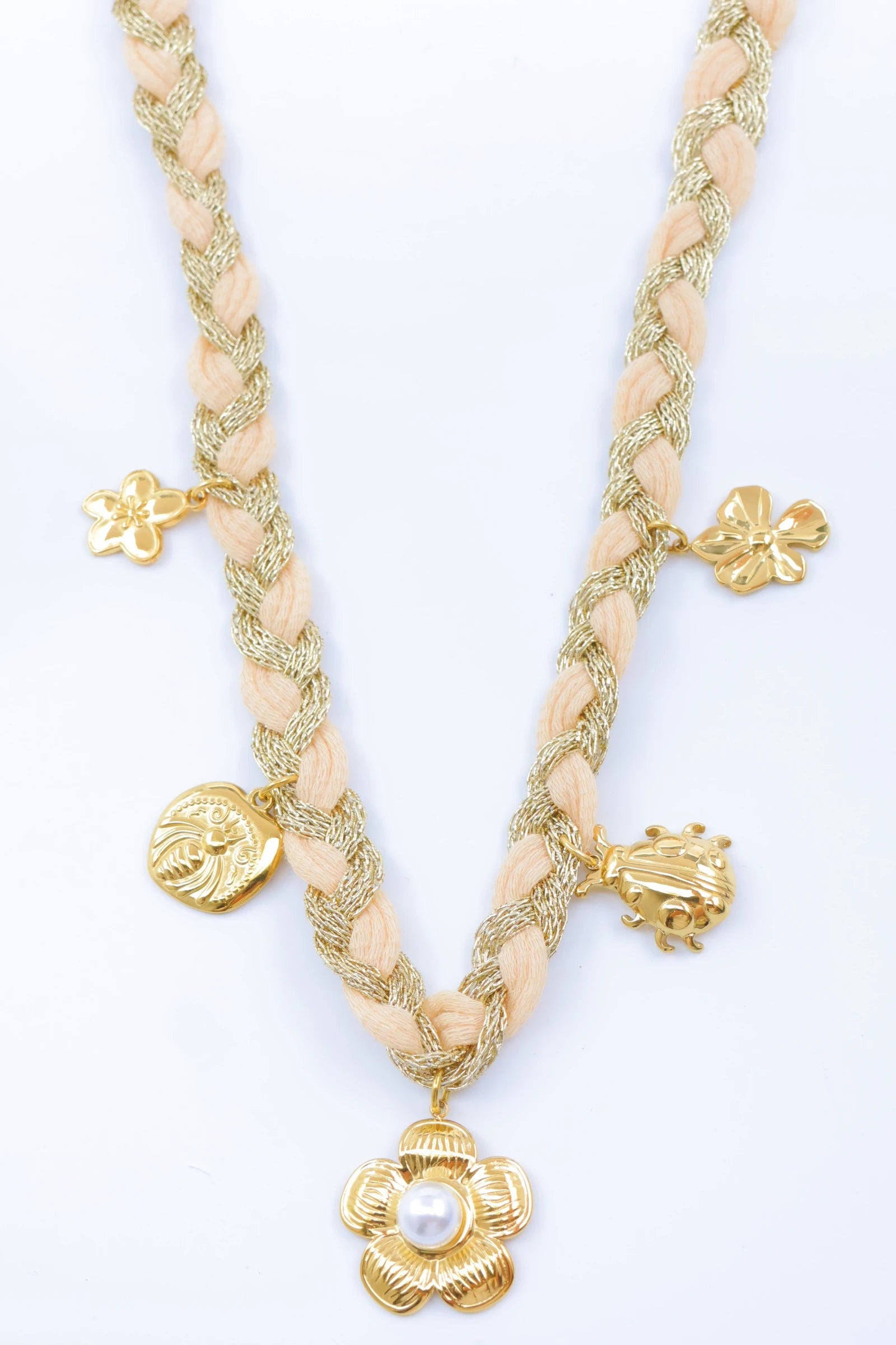 Collier en acier inoxydable - ÉCRU