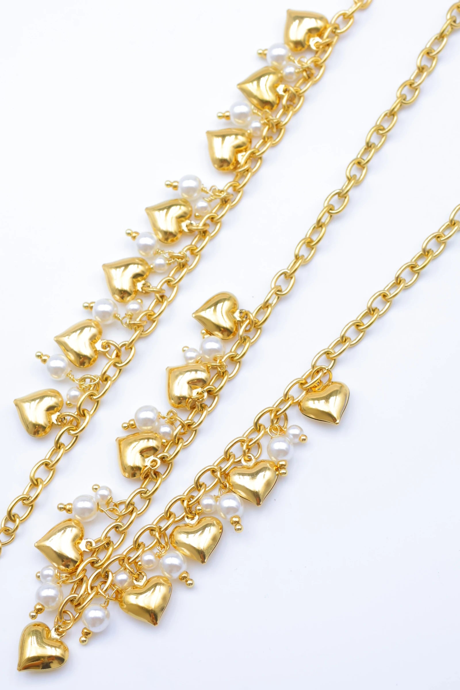 Parure de bijoux en acier inoxydable - DORÉ