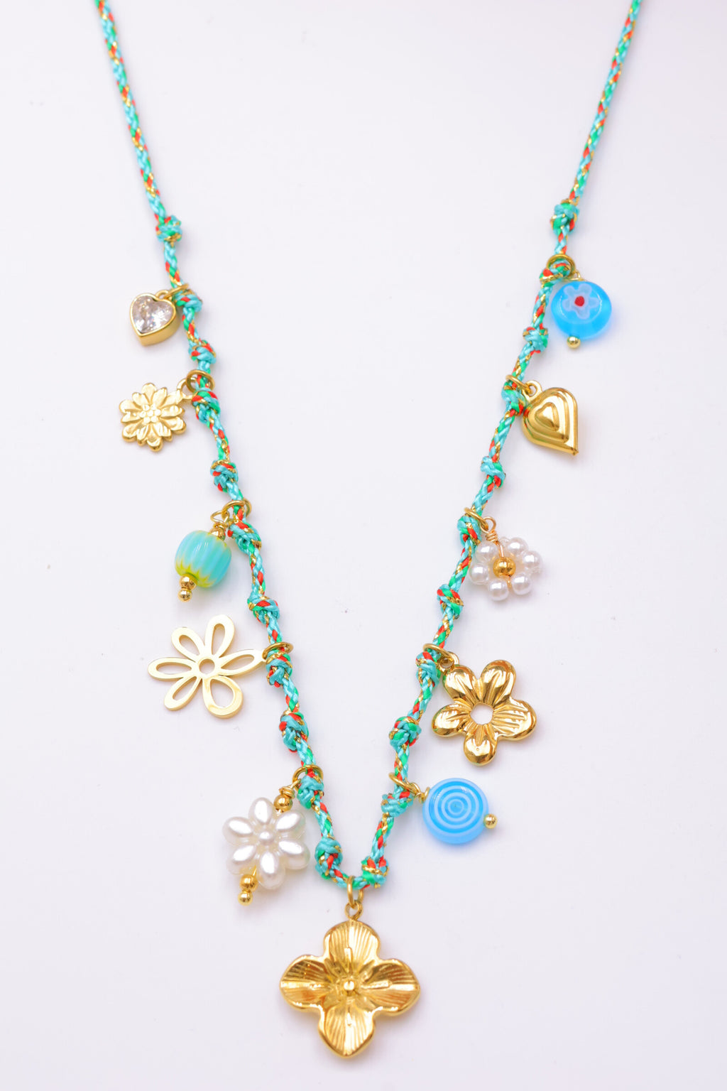 Collier en acier inoxydable - BLEU