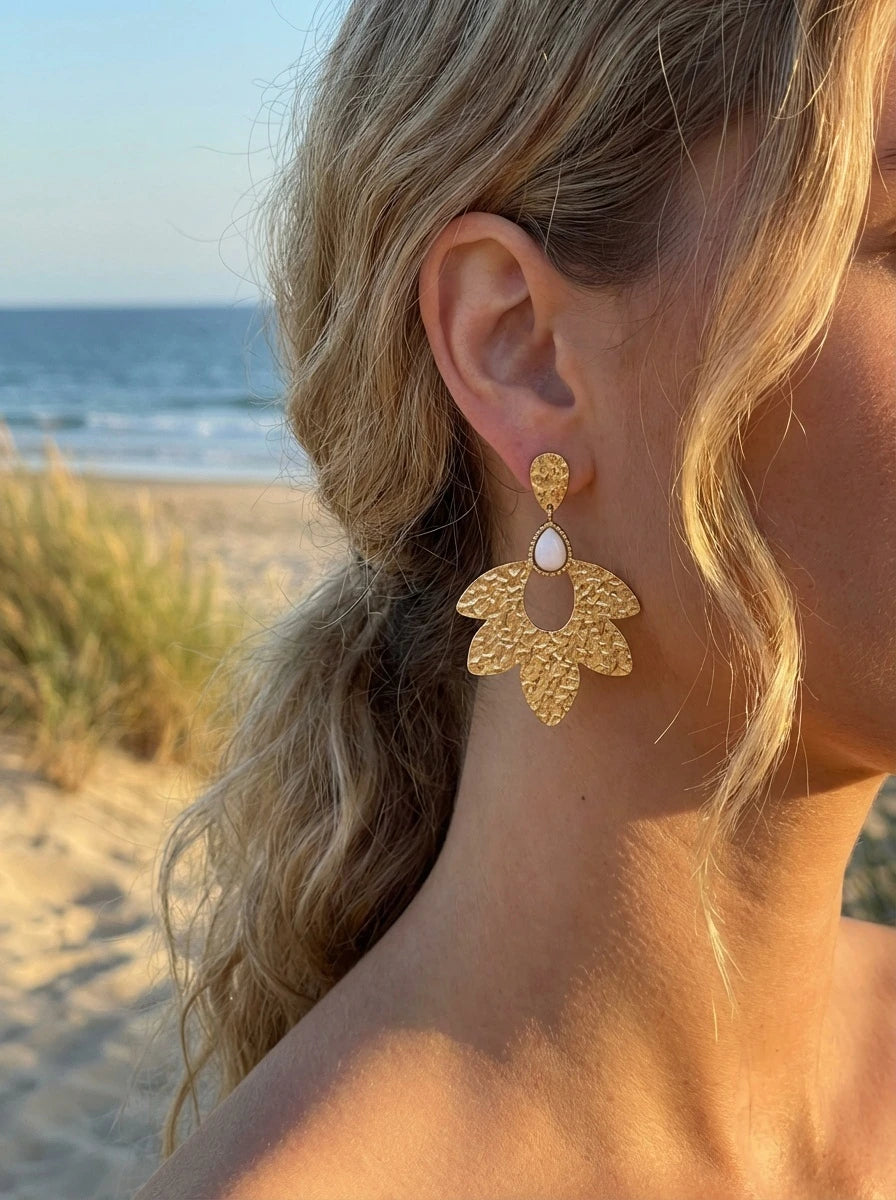 Boucles d’oreilles en acier inoxydable