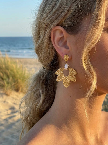 Boucles d’oreilles en acier inoxydable