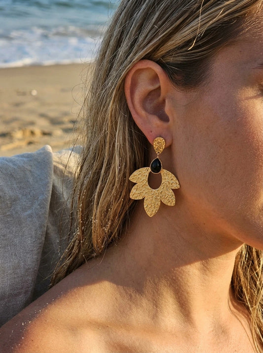 Boucles d’oreilles en acier inoxydable