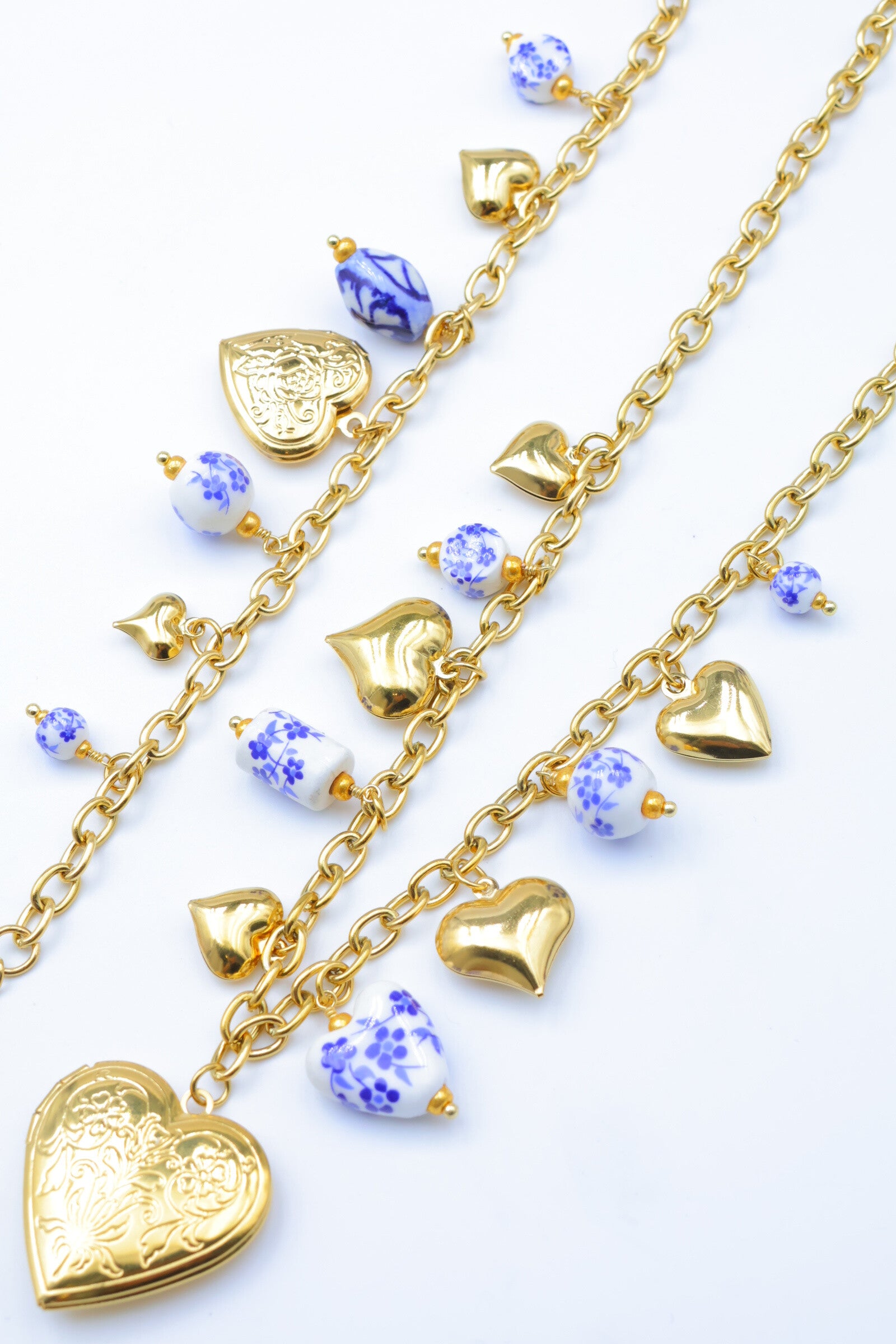 Parure de bijoux en acier inoxydable - DORÉ