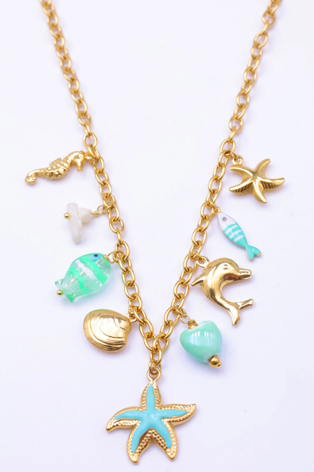 Collier en acier inoxydable - VERT