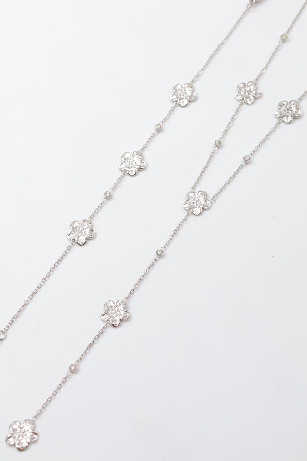 Parure de bijoux en acier inoxydable - ARGENT