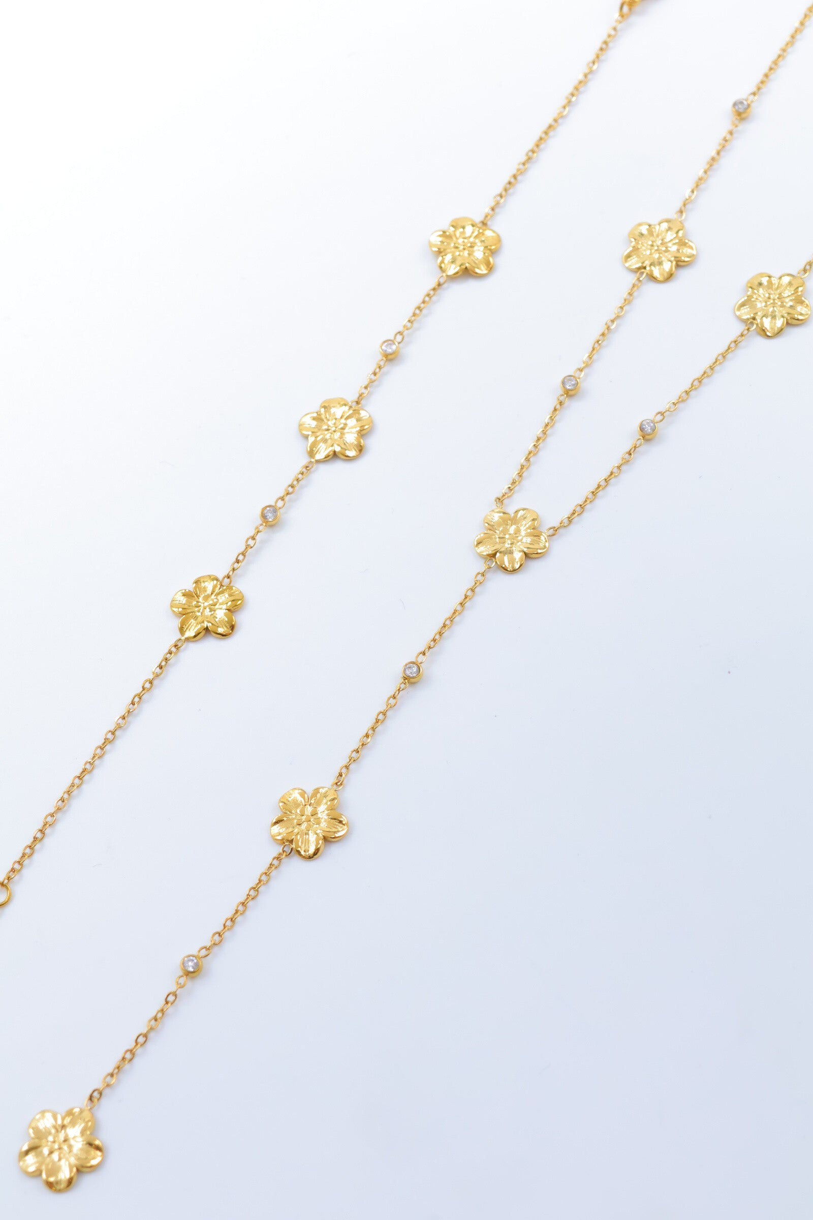 Parure de bijoux en acier inoxydable - DORÉ
