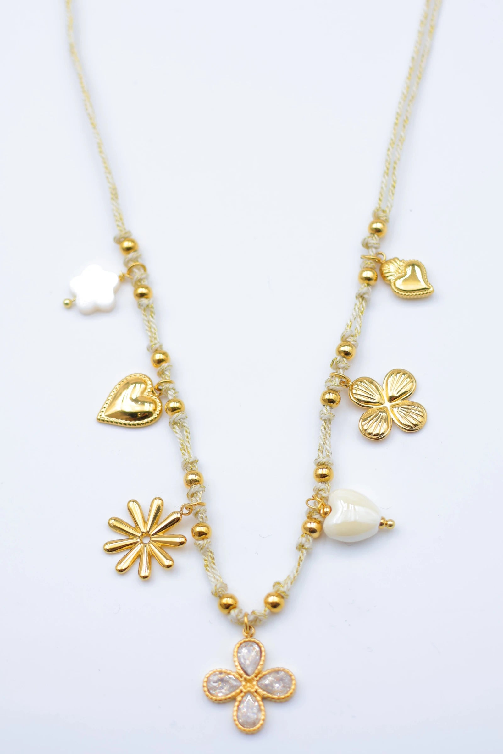 Collier en acier inoxydable - BLANC