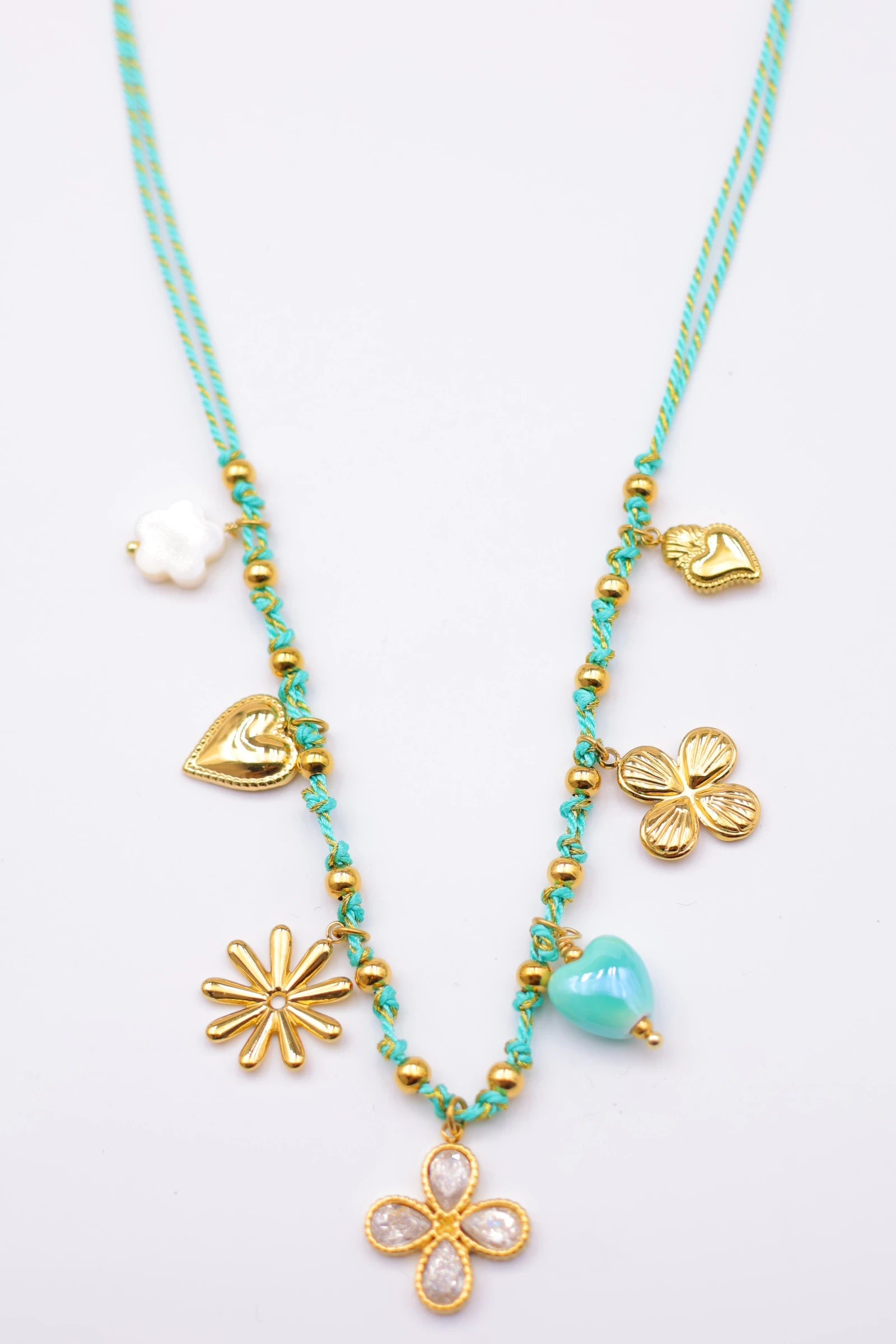 Collier en acier inoxydable - BLEU