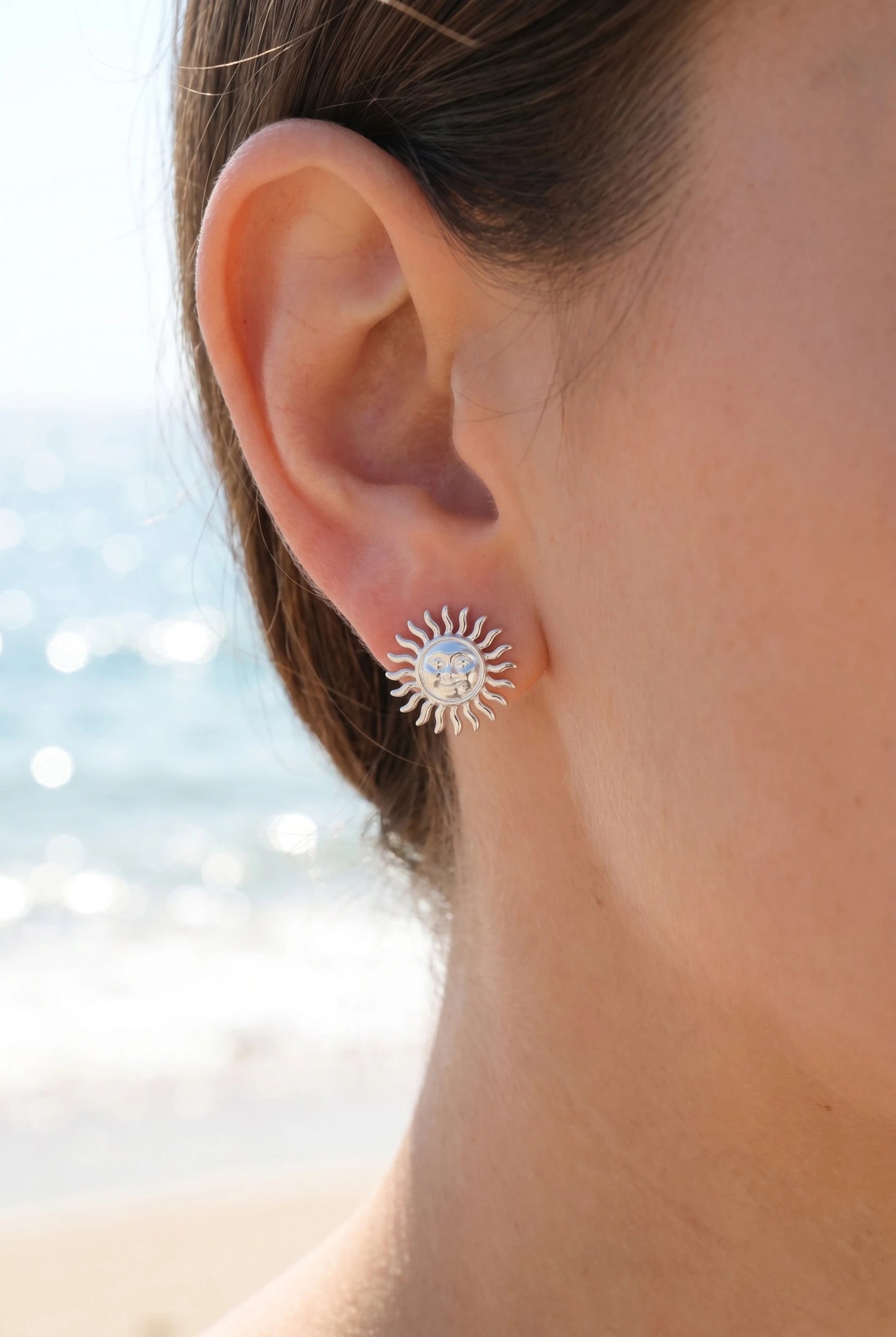 Boucles d’oreilles en acier inoxydable