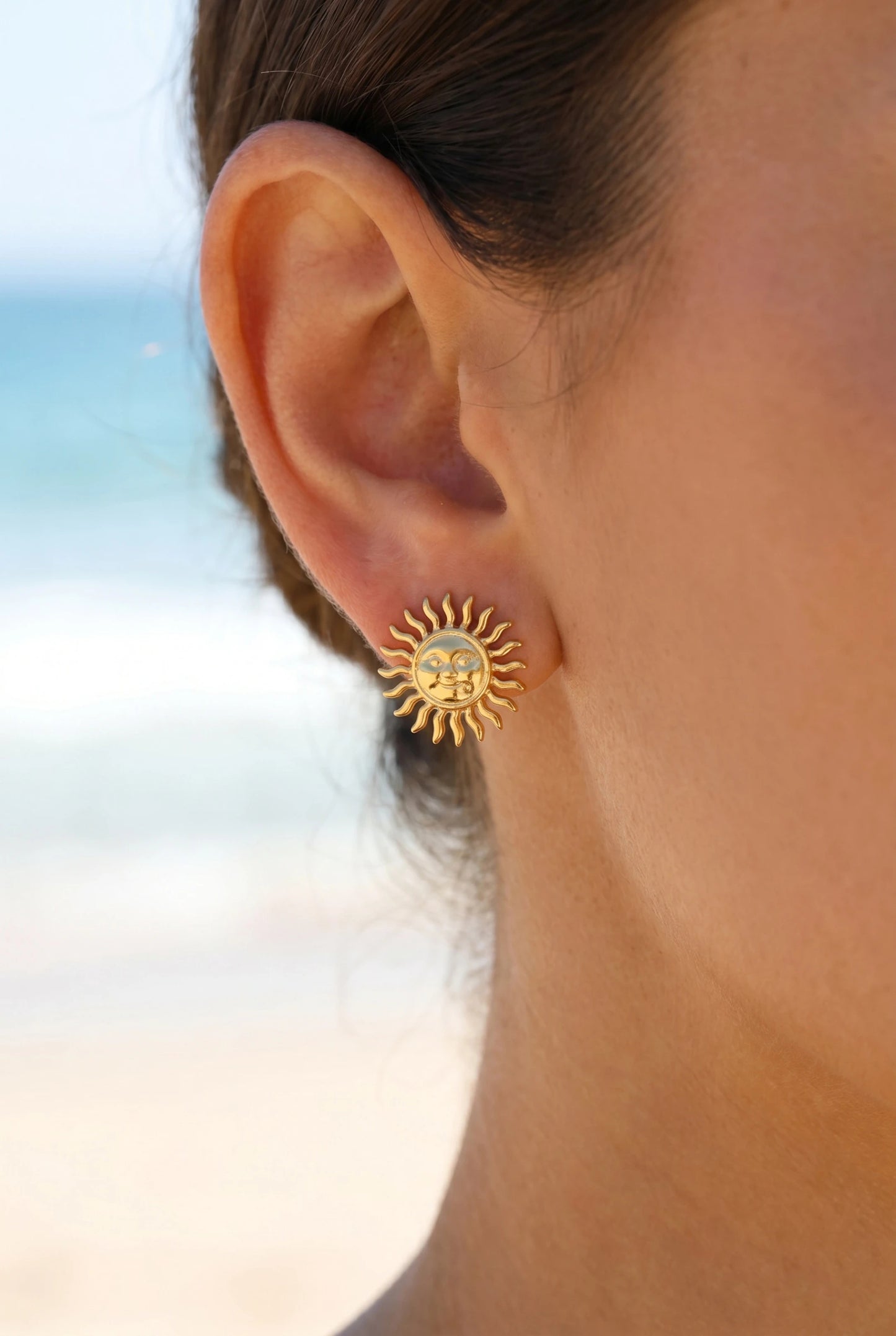 Boucles d’oreilles en acier inoxydable