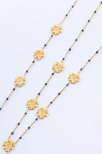 Parure de bijoux en acier inoxydable - NOIR