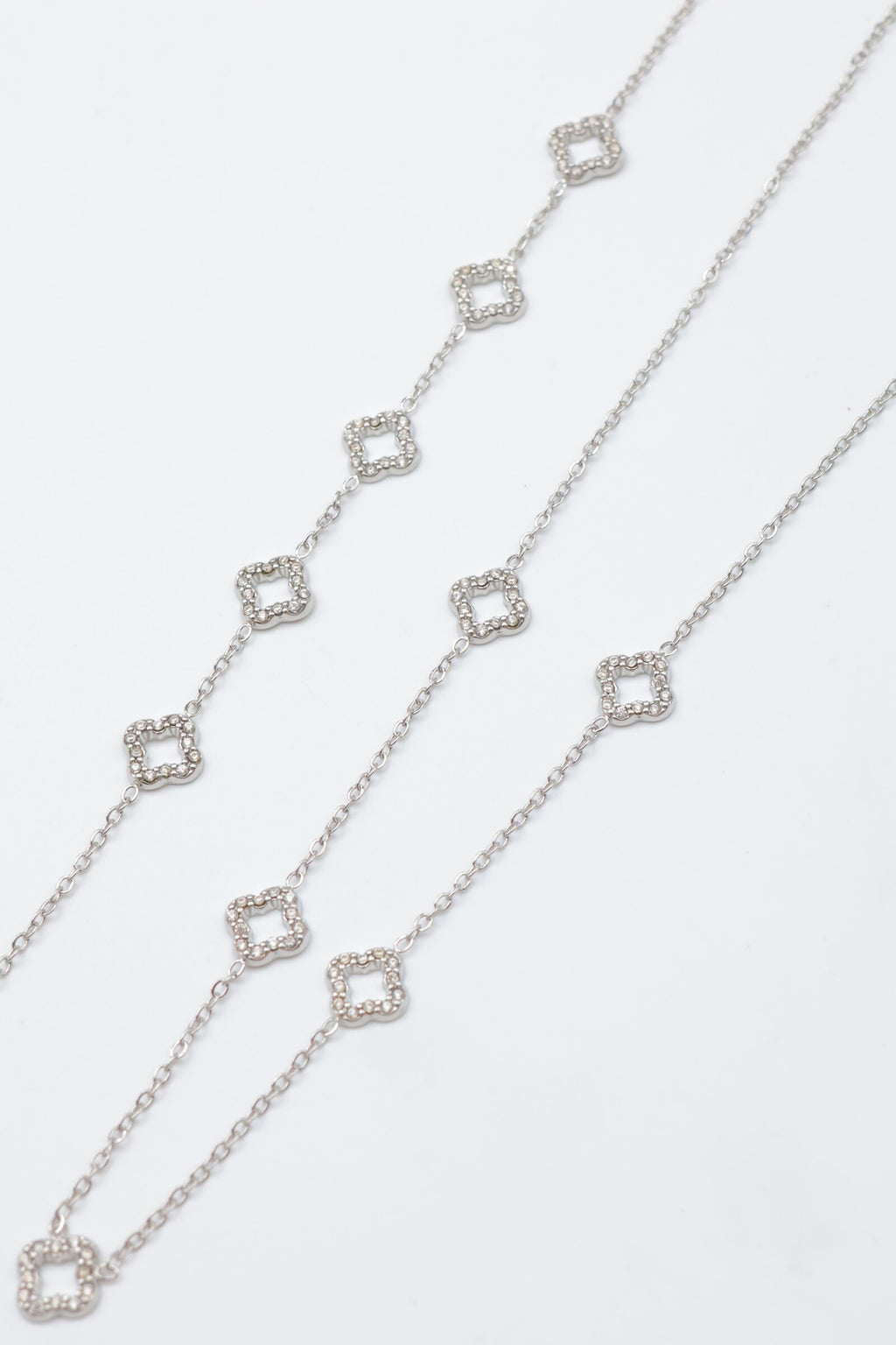 Parure de bijoux en acier inoxydable - ARGENT