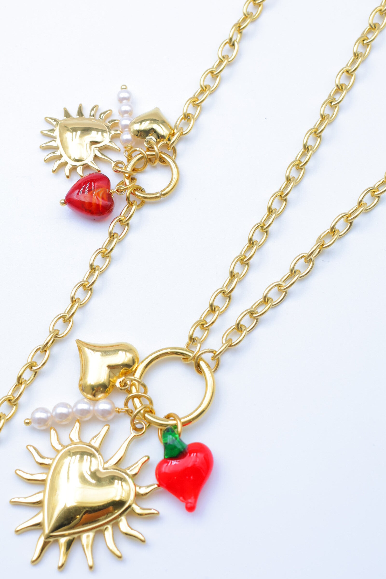 Parure de bijoux en acier inoxydable - DORÉ