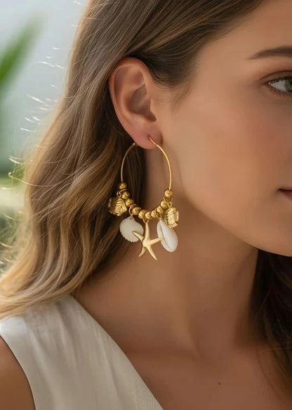 Boucles d’oreilles en acier inoxydable
