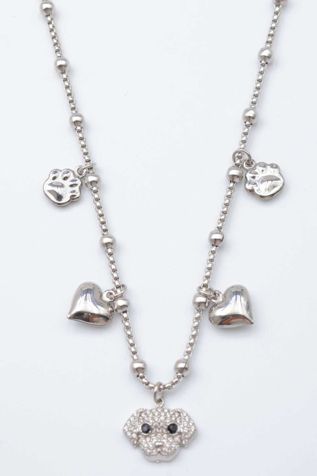 Collier en acier inoxydable - ARGENT