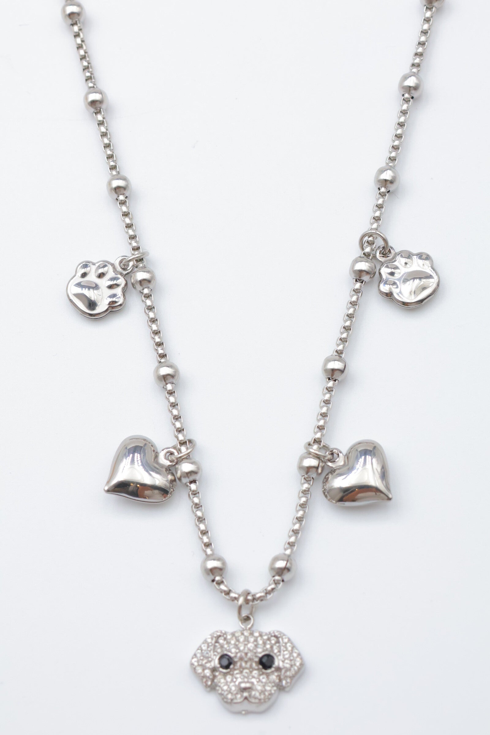 Collier en acier inoxydable - ARGENT