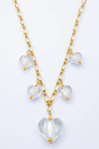 Collier en acier inoxydable - BLANC
