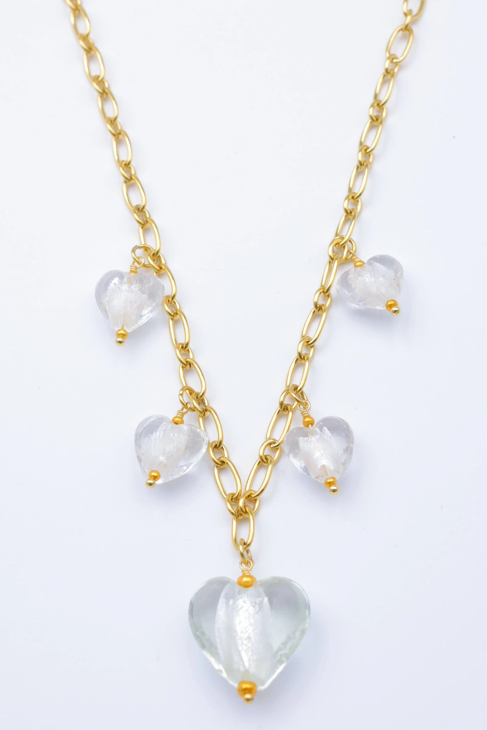 Collier en acier inoxydable - BLANC