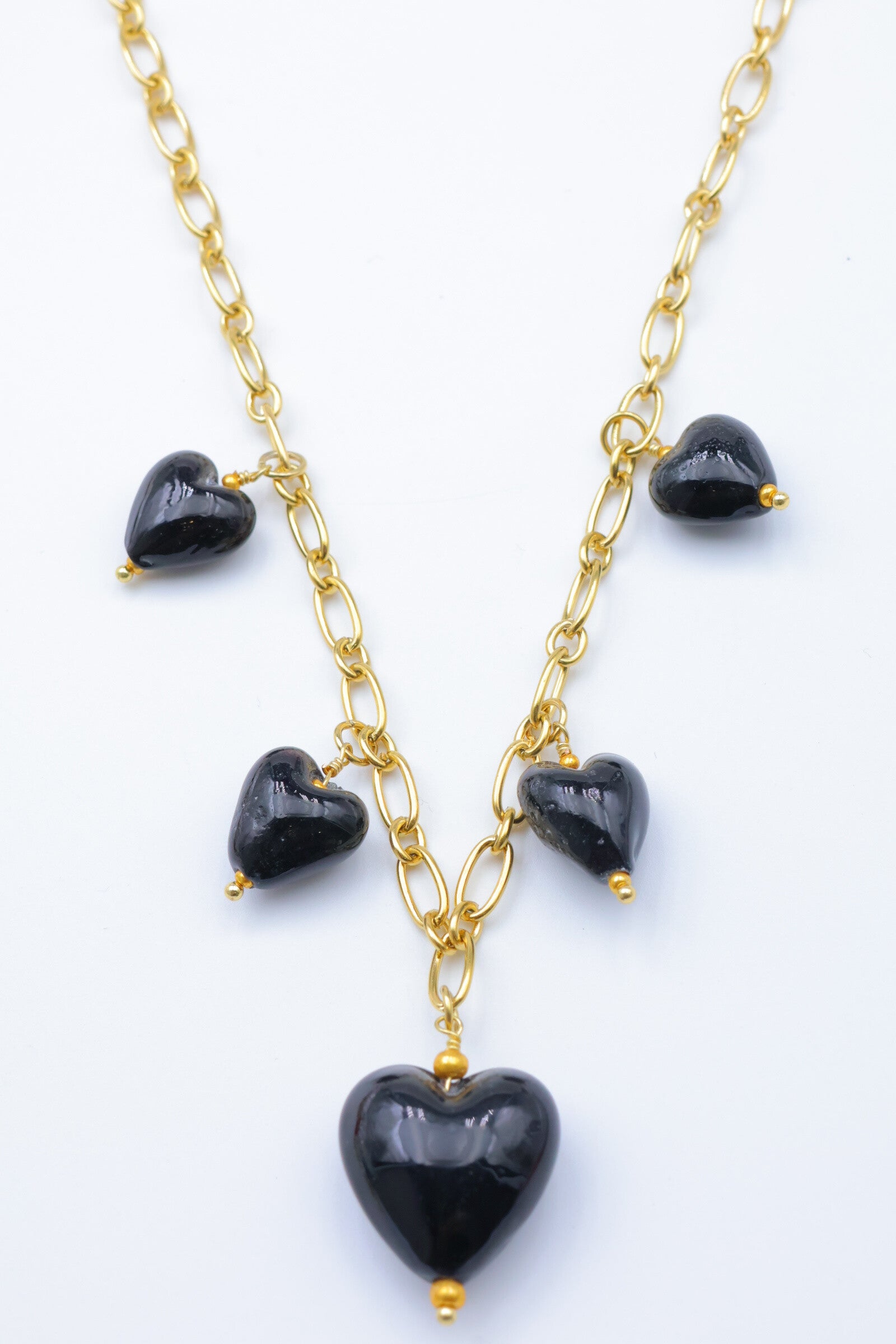 Collier en acier inoxydable - NOIR