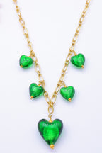 Collier en acier inoxydable - VERT