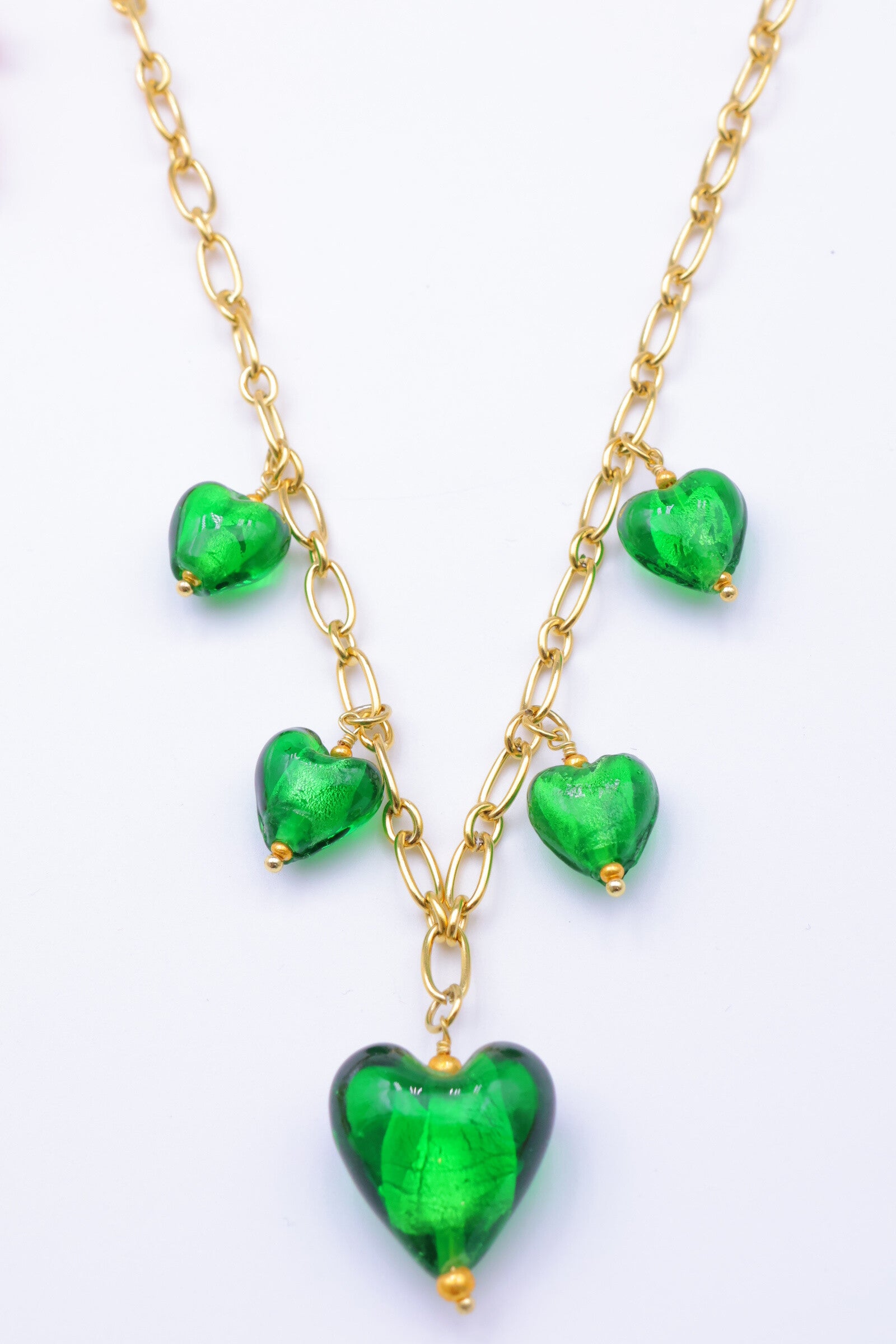 Collier en acier inoxydable - VERT