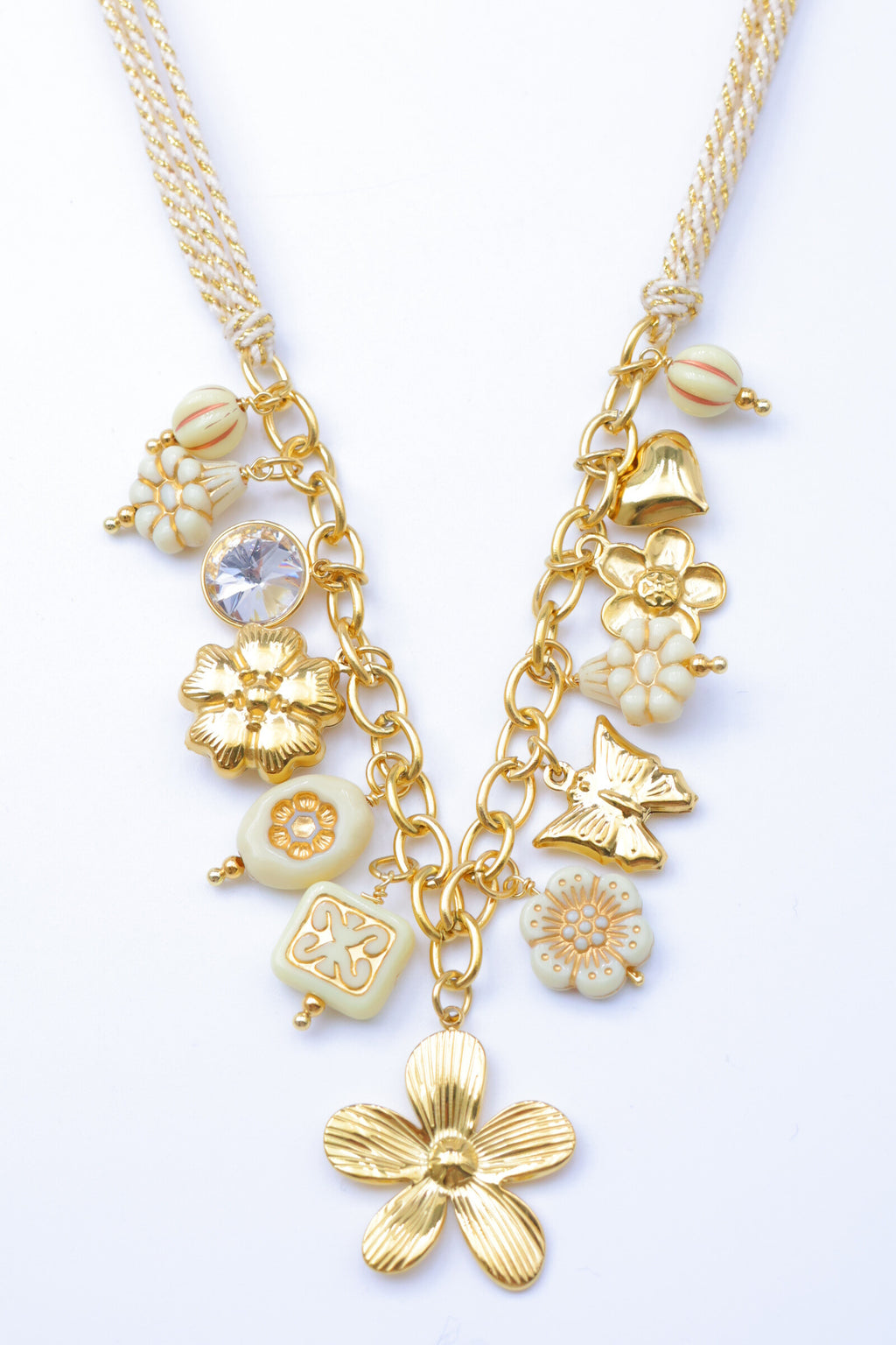 Collier en acier inoxydable - BLANC