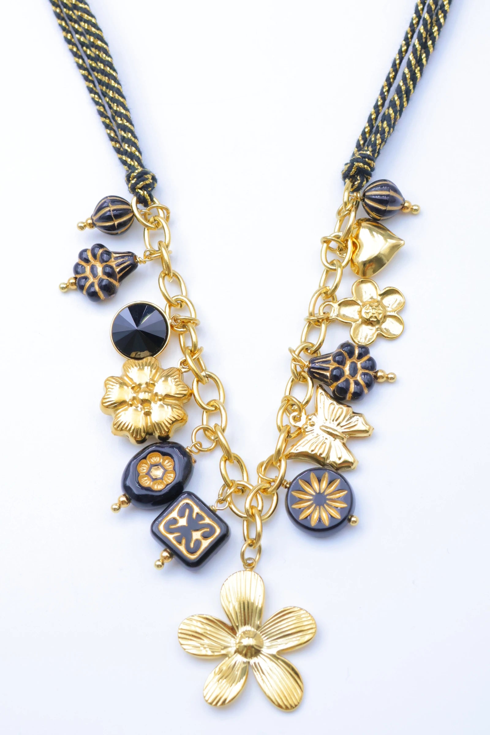 Collier en acier inoxydable - NOIR