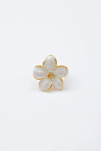 Bague ajustable en acier inoxydable - BLANC