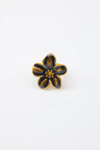 Bague ajustable en acier inoxydable - NOIR